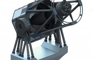 Image 2: Rendering of PlaneWave’s new CDK PW1000 one-meter observatory system.