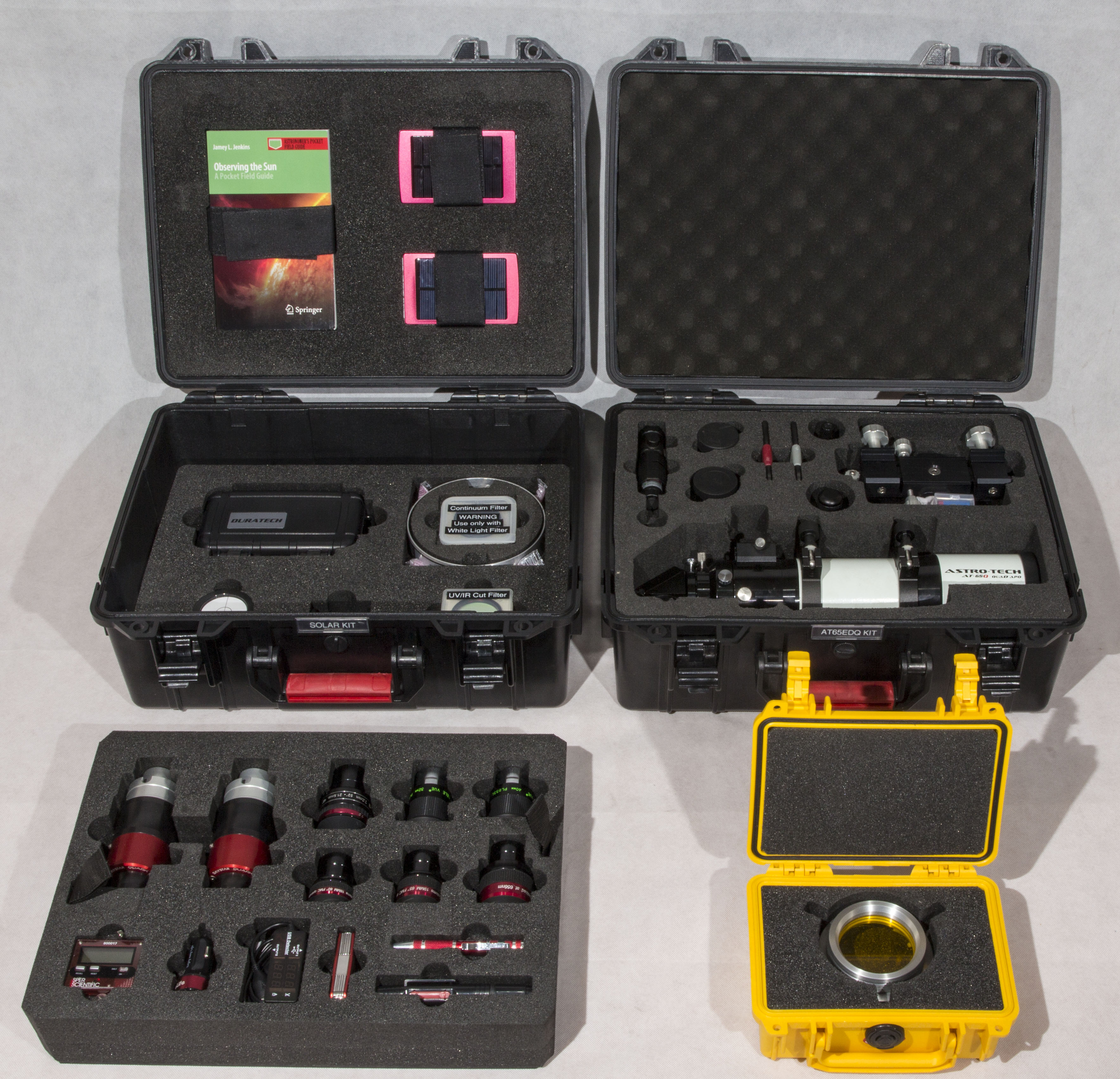 Custom Telescope Cases from Image Alloy Cases Small Sat Mag